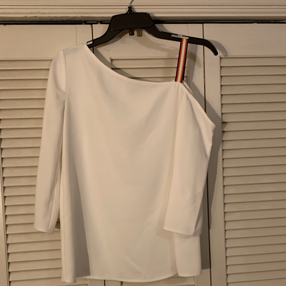 Trina Turk Elegant White Top